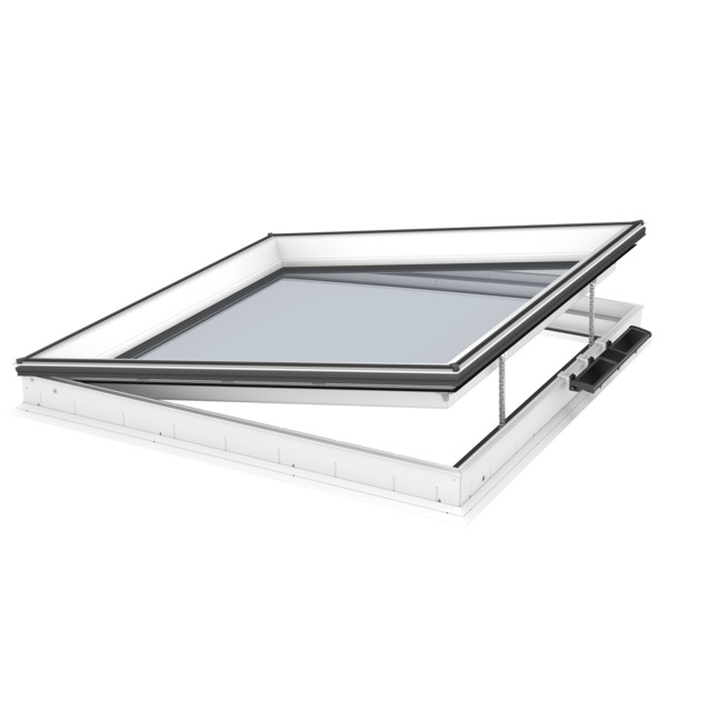 TAKFÖNSTERKUPOL INTEGRA VIT PUR 3-GLAS 25 1500X1500 0325QA