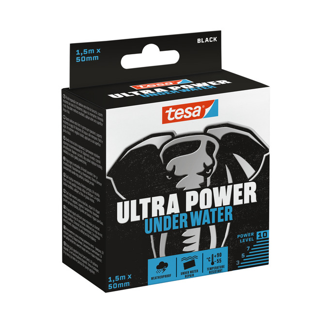 REPARATIONSTEJP ULTRA POWER UNDER WATER SVART 1,5MX50MM