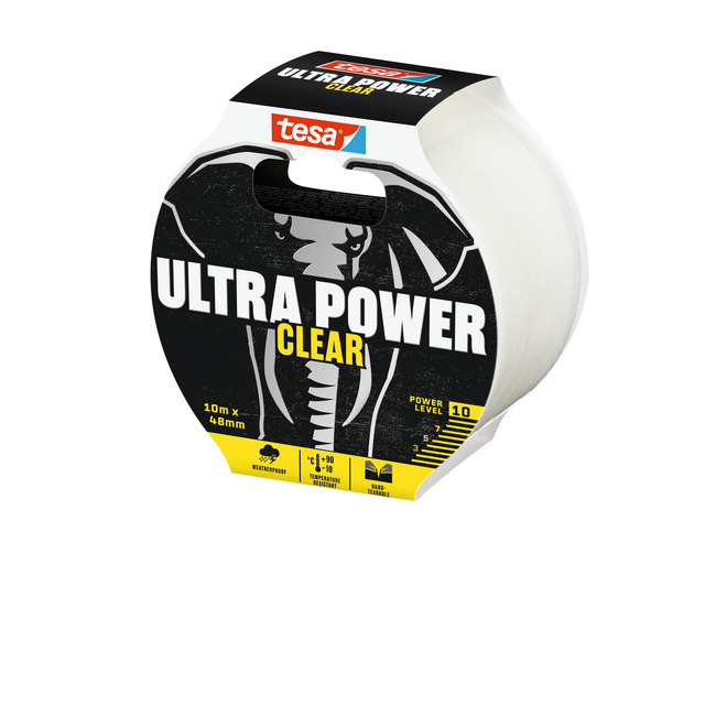 REPARATIONSTEJP 56496 ULTRA POWER TESA KLAR 10MX48MM | Beijerbygg Byggmaterial