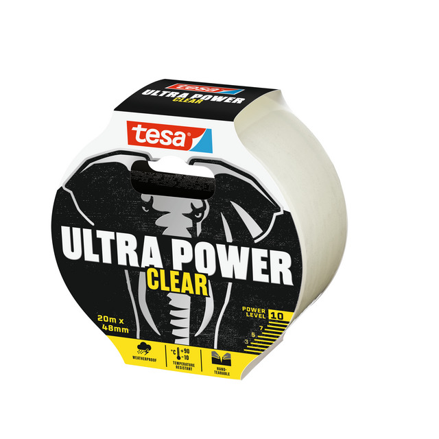 REPARATIONSTEJP 56497 ULTRA POWER TESA KLAR 20X48MM | Beijerbygg Byggmaterial