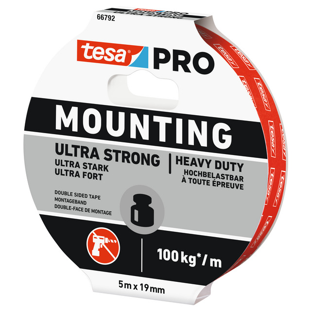 MONTERINGSTEJP 66792 PRO MOUNTING TESA ULTRASTRON 5MX19 | Beijerbygg Byggmaterial