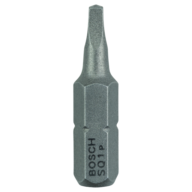 Produktbild föreställande artikeln BITS-003 R1 25MM 3ST HÄRDADE TILL FYRKANTSSKRUV från kategorin Bits & Hylsor