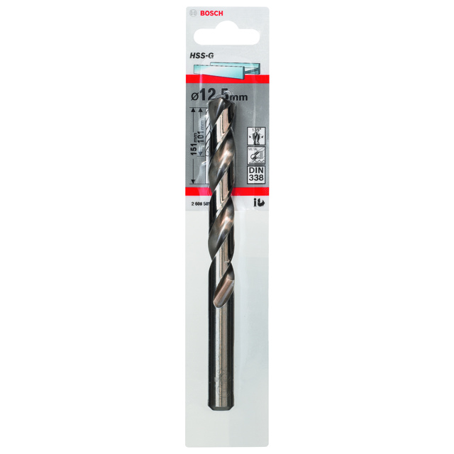 METALLBORR HSS-G 12,5X151MM STANDARD