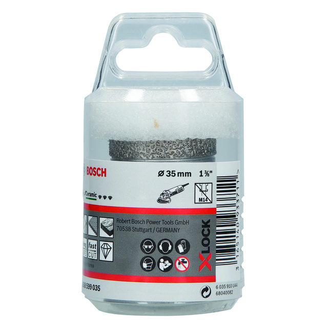 DIAMANTHÅLSÅG X-LOCK DRYSPEED 35MM