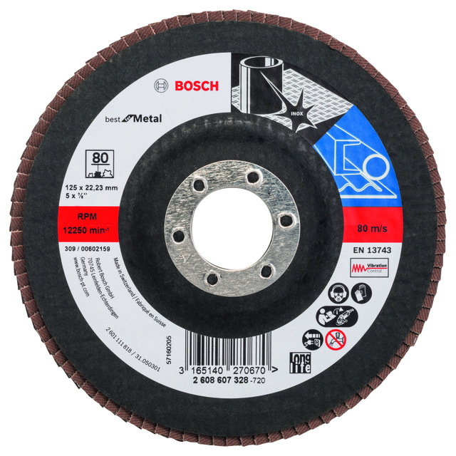 LAMELLRONDELL BMT R 125MM K80