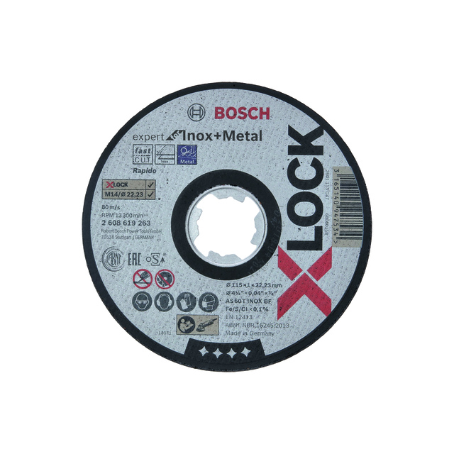 KAPSKIVA X-LOCK EFMI 115X22,2X1,0MM