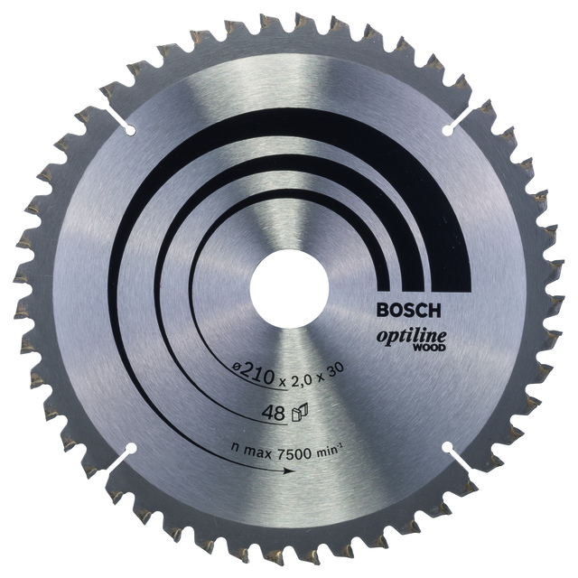CIRKELSÅGKL 210X30MM 48T -5 TR PASSAR KAP-GERINGSSÅGAR