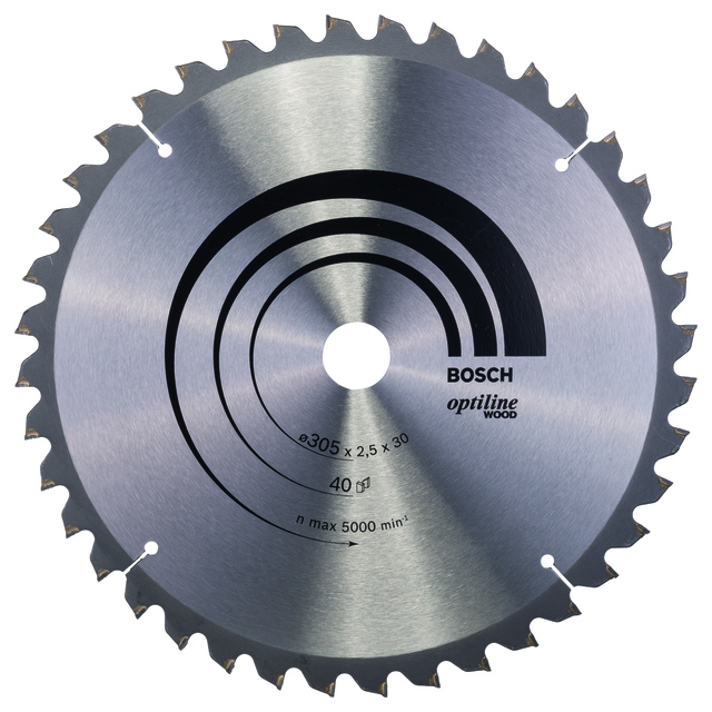 CIRKELSÅGKL 305X2,5X30MM 40T - PASSAR KAP-GERINGSSÅGAR