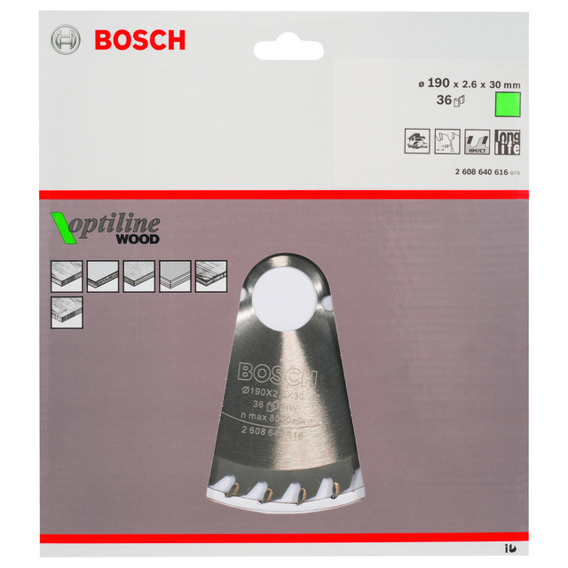 SÅGKLINGA 36T 190X30/20 HM