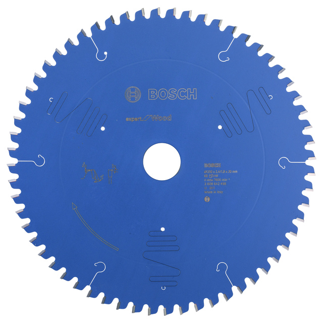 CIRKELSÅGKL 250X2,4X30MM 60T E PASSAR KAP-GERINGSSÅGAR