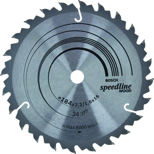 CIRKELSÅGKLINGA SPEEDLINE WOOD 184X16MM T24