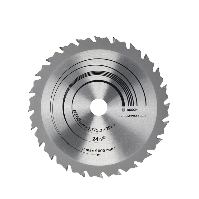 CIRKELSÅGBLAD DIA 165X1,7X20 24T SPEEDLINE