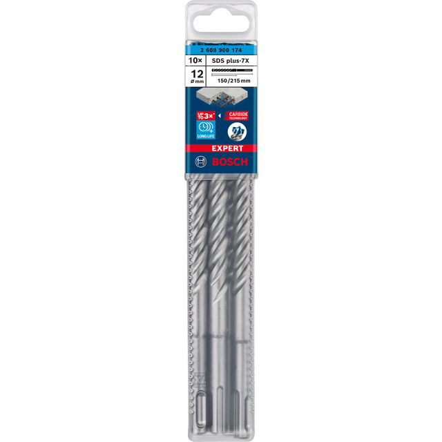 HAMMARBORR PLUS-7X 12X215MM 10ST