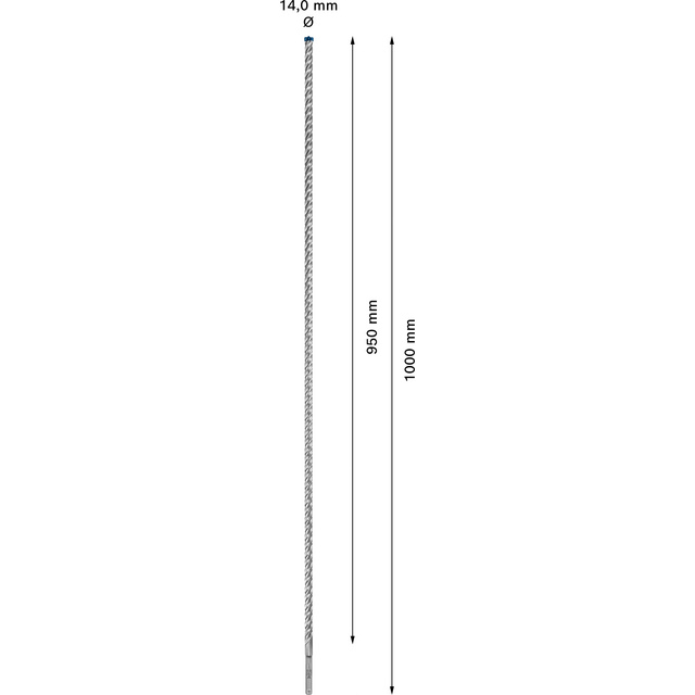 HAMMARBORR PLUS 7X 14X1000MM