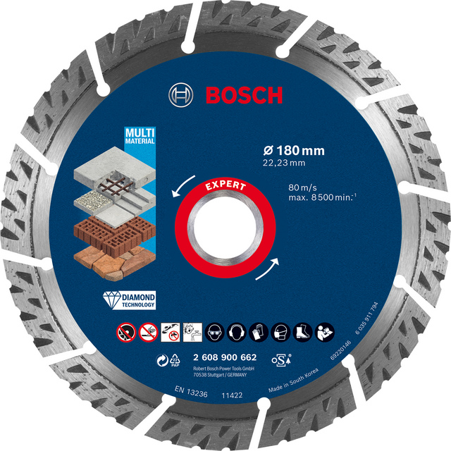 DIAMANTSKIVA MULTI 180MM | Beijerbygg Byggmaterial