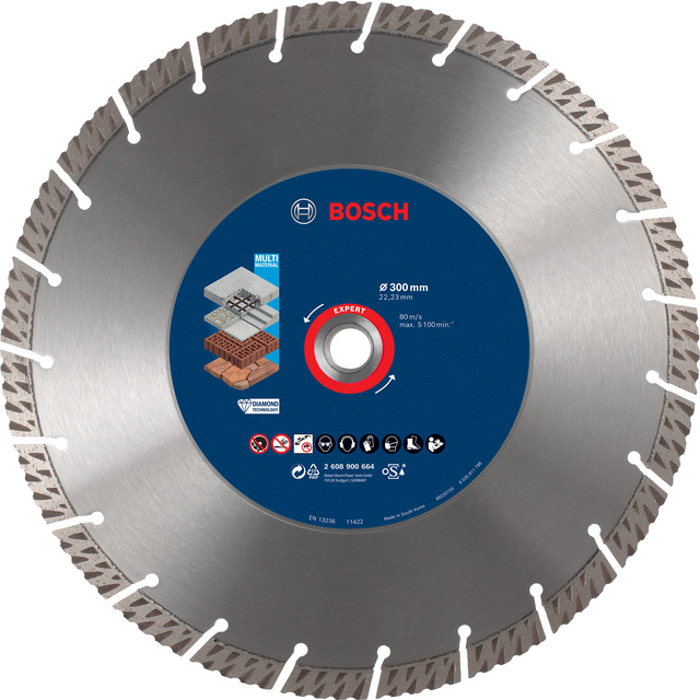DIAMANTSKIVA MULTI 300X22,23MM | Beijerbygg Byggmaterial