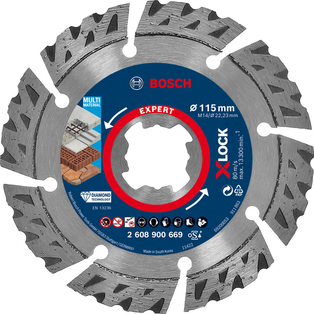 DIAMANTSKIVA XL MULTI 115MM | Beijerbygg Byggmaterial