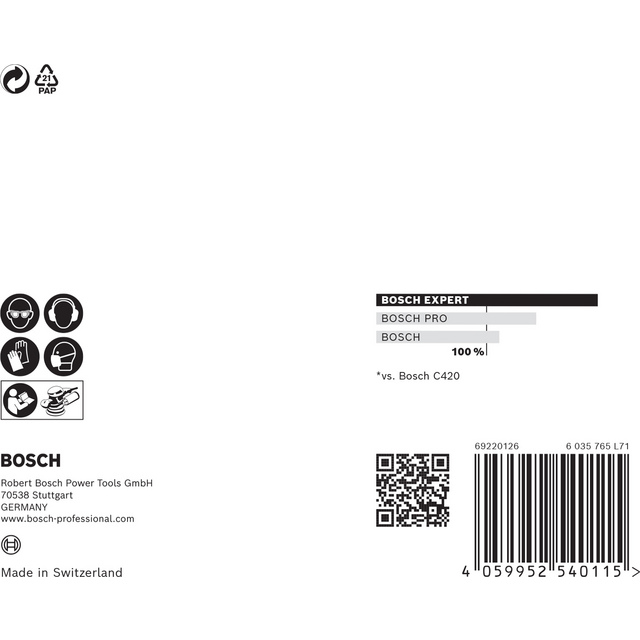 SLIPARK EXC NET EXPERT K120 125MM 5ST