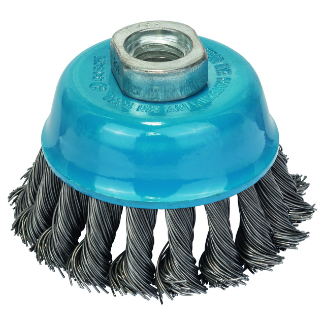 STÅLBORSTE 75MM M14 GÄNGA TRÅD 0.5MM