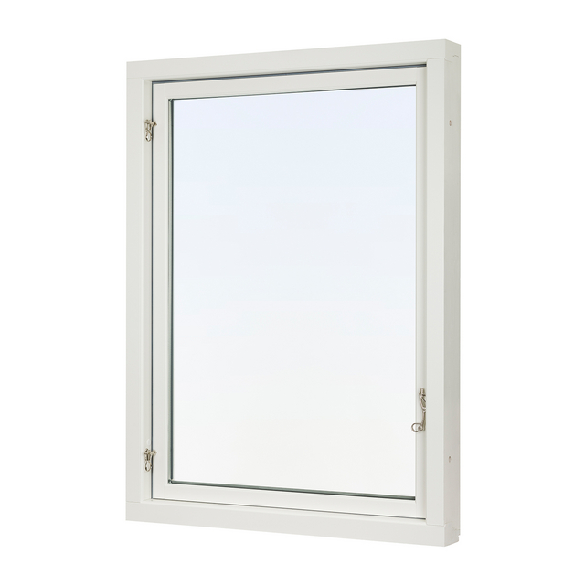 FÖNSTER SIDOHÄNGT TRÄ 2GLAS RUND PROFIL