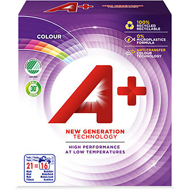 Produktfoto för Aplus A+ Colour Pulver Tvättmedel 700 g