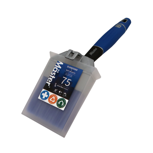 FASADPENSEL VINKLAD DIAMOND QUICK BLUE 75MM | Beijerbygg Byggmaterial
