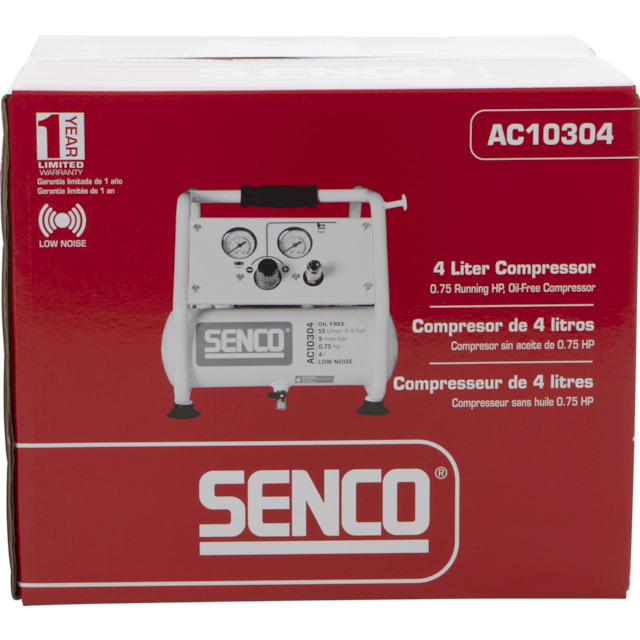 KOMPRESSOR AC10304 LOW NOISE OLJEFRI 9 BAR 4L