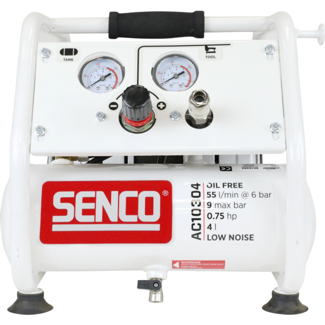 KOMPRESSOR AC10304 LOW NOISE OLJEFRI 9 BAR 4L