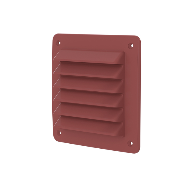 Alternativ bild 0 för FRESH Murrist 150x150 mm, rød plast med skruehuller.