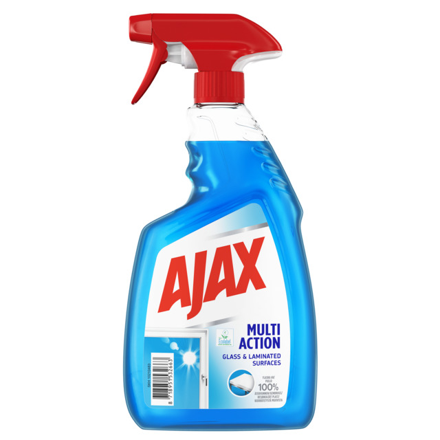 ALLRENGÖRING MULTI ACTION SPRAY GLAS AJAX 750ML | Beijerbygg Byggmaterial