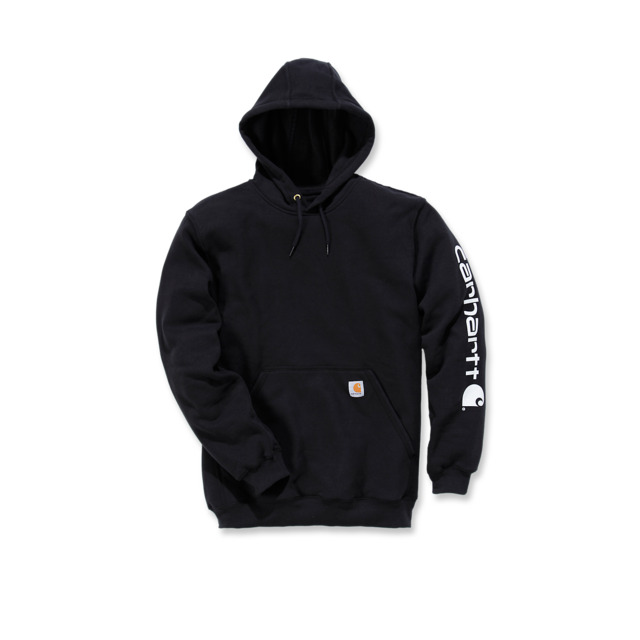 HOODIE LOGO PÅ ÄRM SVART XXL | Beijerbygg Byggmaterial
