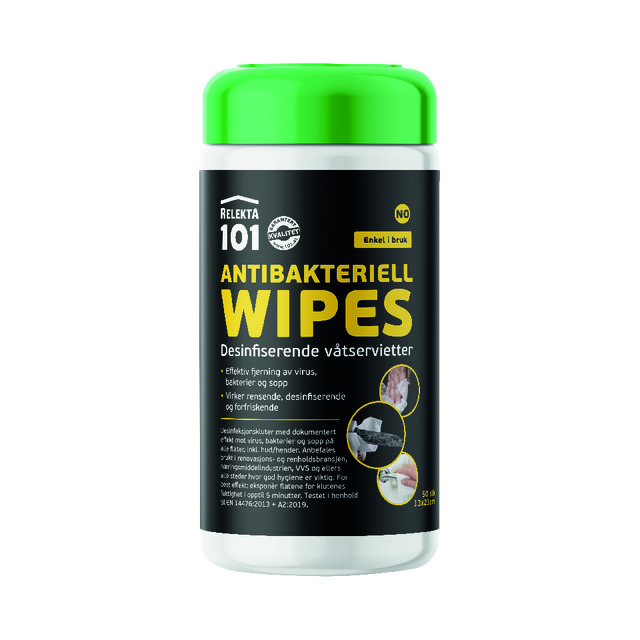 RENGÖRINGSDUK 101 RELEKTA ANTIBACTERIELL 50ST | Beijerbygg Byggmaterial