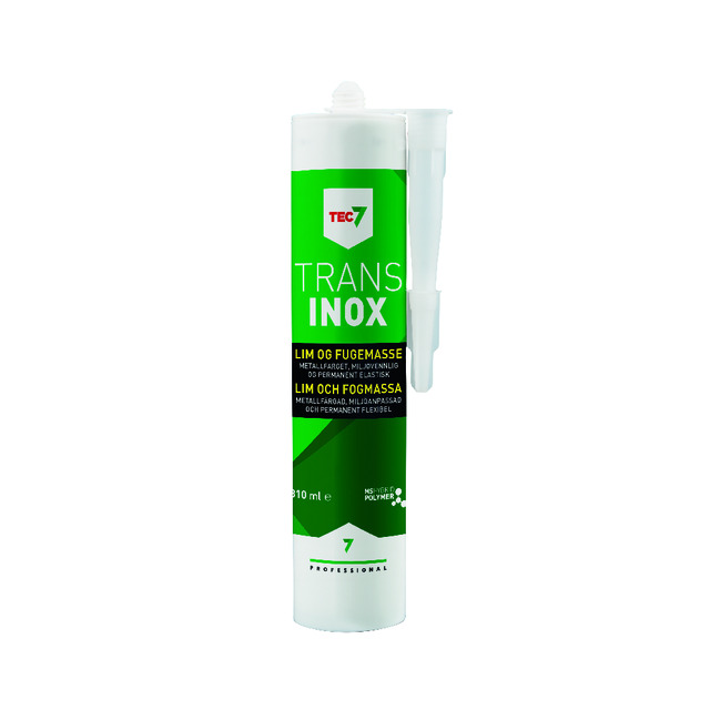 LIM&FOGMASSA TRANS7 INOX MS-POLYMER 310ML | Beijerbygg Byggmaterial