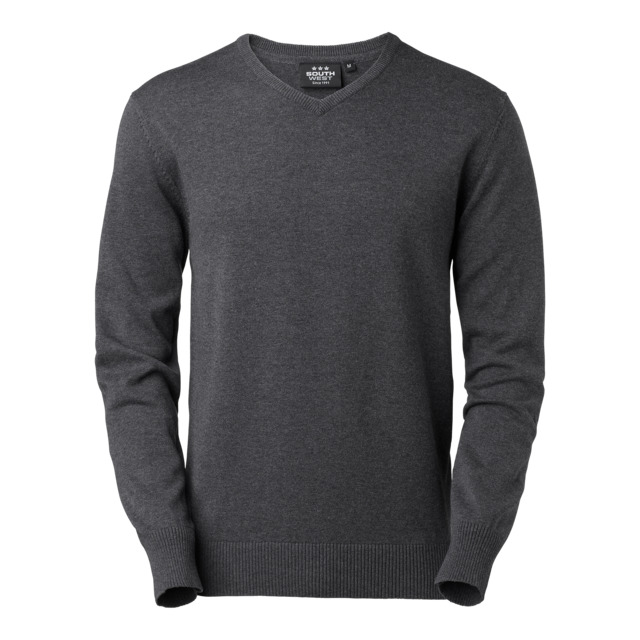 STICKAD TRÖJA JAMES SOUTH WEST MÖRK GRÅ XL | Beijerbygg Byggmaterial