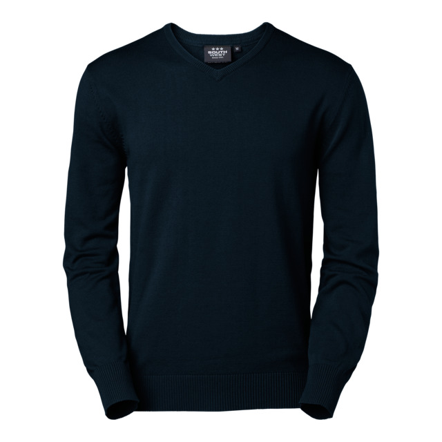 STICKAD TRÖJA JAMES SOUTH WEST MÖRK MARINBLÅ L | Beijerbygg Byggmaterial