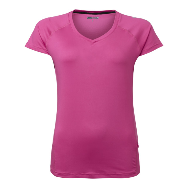 Produktbild föreställande artikeln FUNKTIONS T-SHIRT TEA SOUTH WEST CERISE L från kategorin Överdelar