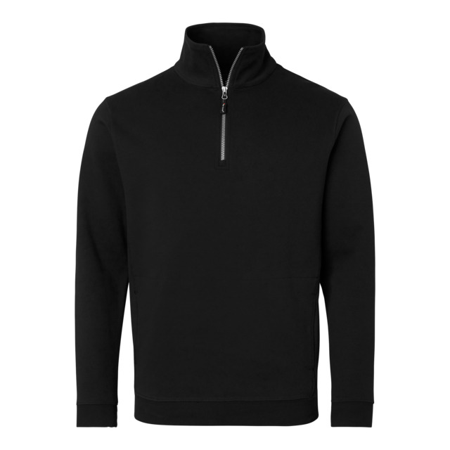 SWEATSHIRT KORT ZIP SVART XXL | Beijerbygg Byggmaterial