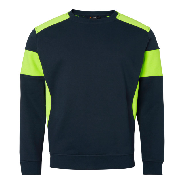 SWEATSHIRT 221 MARIN/GUL XXL | Beijerbygg Byggmaterial