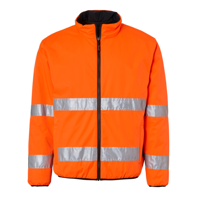 JACKA VARSEL VÄNDBAR ORANGE/SV XXXL | Beijerbygg Byggmaterial