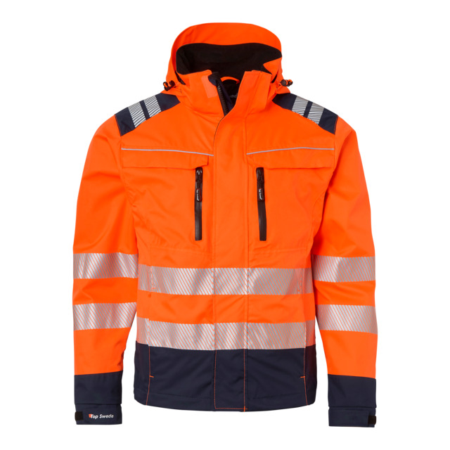 SKALJACKA VARSEL ORANGE/MARIN XL | Beijerbygg Byggmaterial