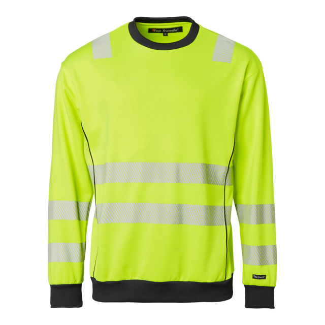 Produktbild föreställande artikeln SWEATSHIRT VARSEL GUL XXL  från kategorin Varselöverdelar