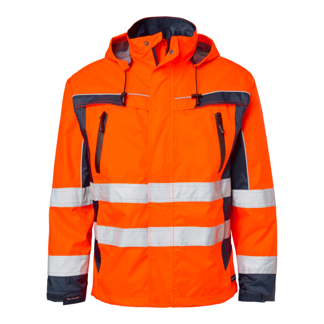 Produktbild föreställande artikeln SKALJACKA VARSEL ORANGE XS 5217-22-03 TOP SWEDE från kategorin Varselöverdelar
