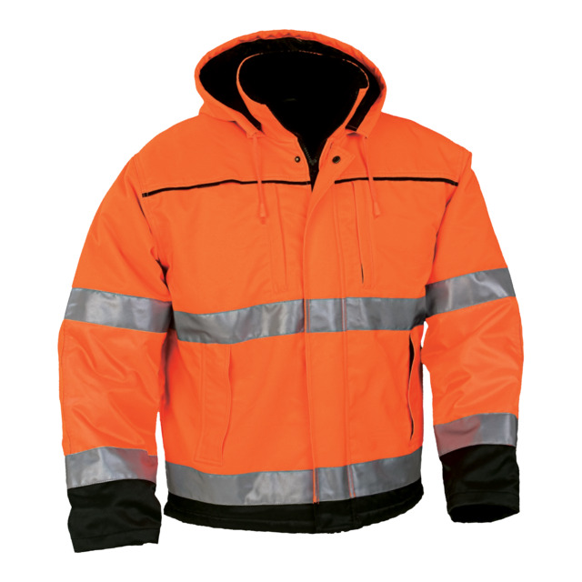 VINTERJACKA VARSEL HUVA ORANGE XXXL | Beijerbygg Byggmaterial
