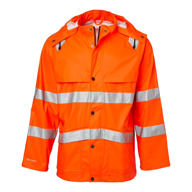REGNJACKA ORANGE KLASS 3 XXXL | Beijerbygg Byggmaterial