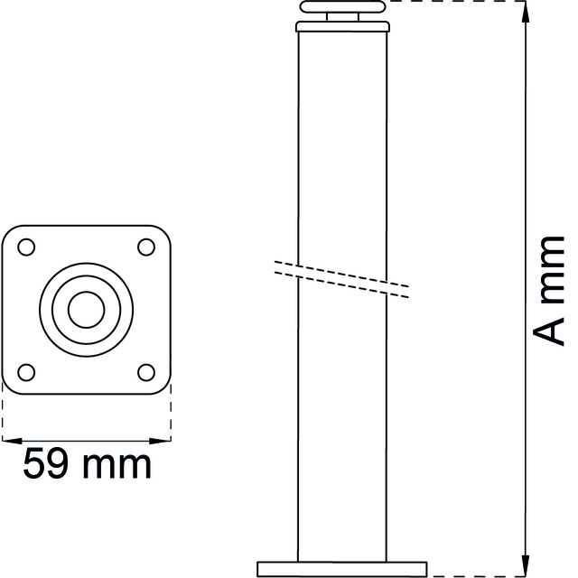 BORDSBEN 511 VITLACK 30X300MM (1)