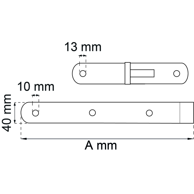 HAKGÅNGJÄRN 212B-60Z (P)