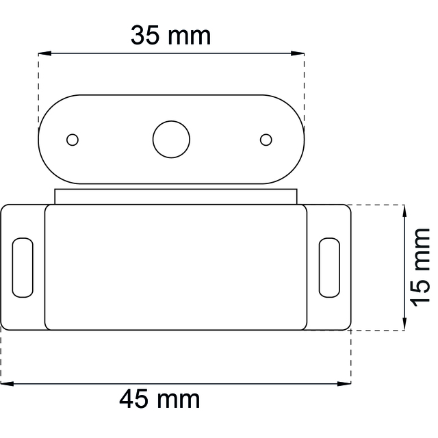 MAGNETLÅS 2029-10VIT SB (10)