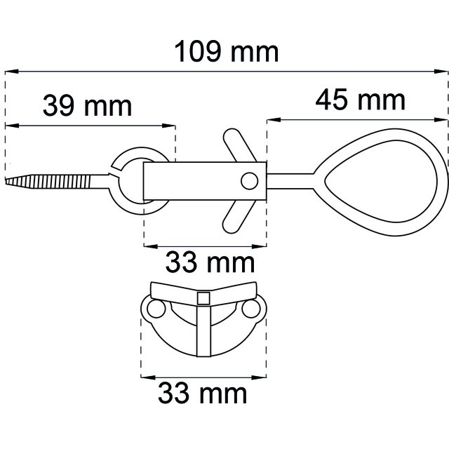 FÖNSTERLÅS 280 FN SB (P)