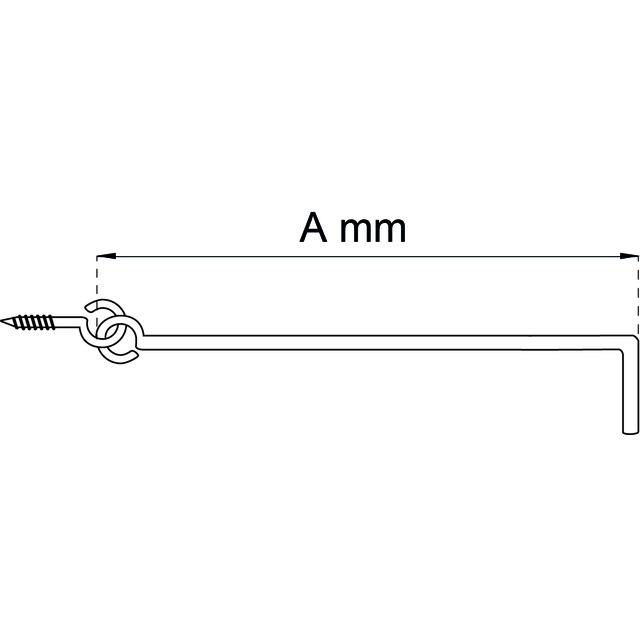 STORMHASP 21 GALV SB 200MM (10)