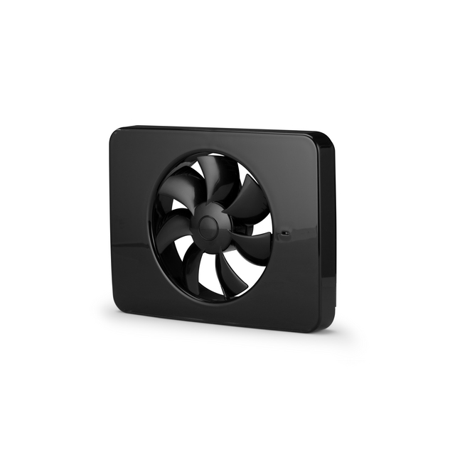BADRUMSFLÄKT FRESH INTELLIVENT S SVART